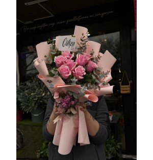 My Pink Wishes Pembe  Güller